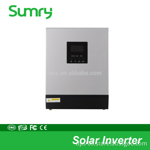 High frequency 3kva solar inverter 2400w, hybrid solar inverter with mppt 24V 25A
